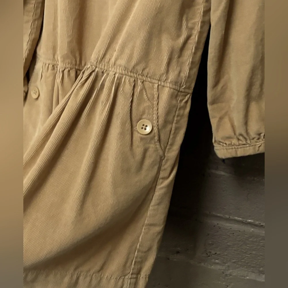 GAP Baby Gap  NWOT tan corduroy dress 5